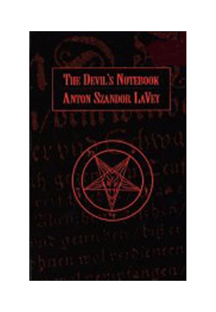 Book Devil's Notebook