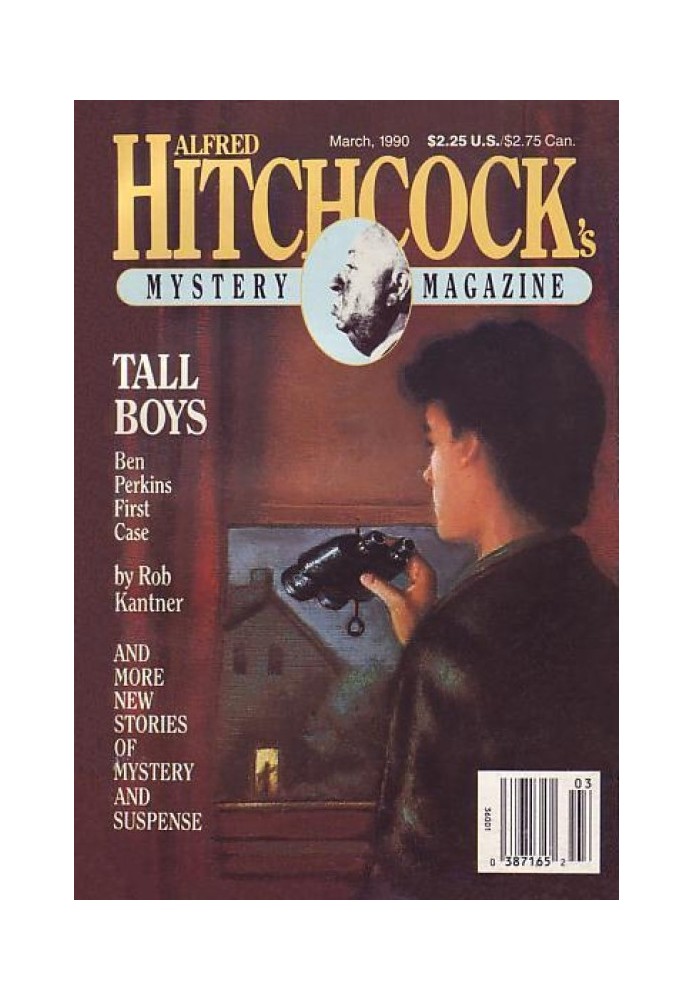 Книга Таємничий журнал Альфреда Хічкока. том. 35, № 3, березень 1990