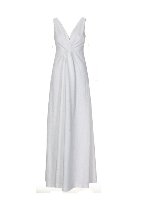 Pattern Wedding dress made of embroidered linen (Burda 3/2012, pattern number 108 C)