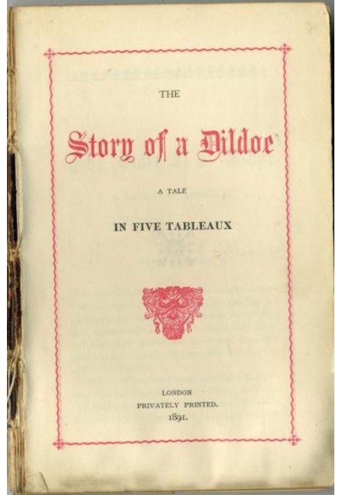Book The story of a Dildoe