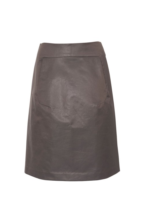 Pattern Techno-gabardine A-line skirt (Burda 10/2012, pattern no. 121 A)