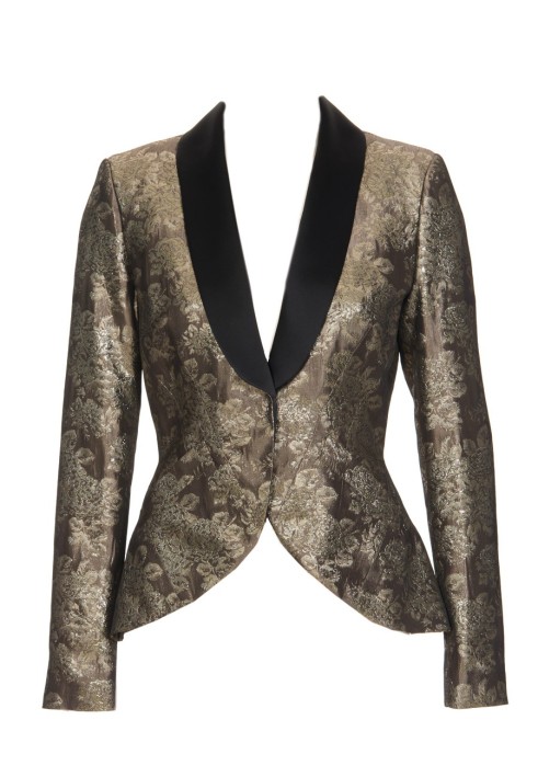 Pattern Tuxedo jacket with shawl collar (Burda 11/2011, pattern number 110)