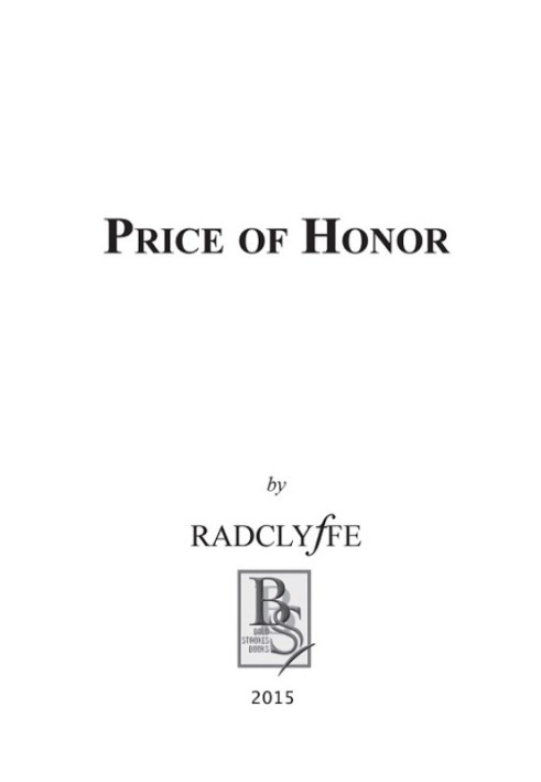Book Price Of Honor