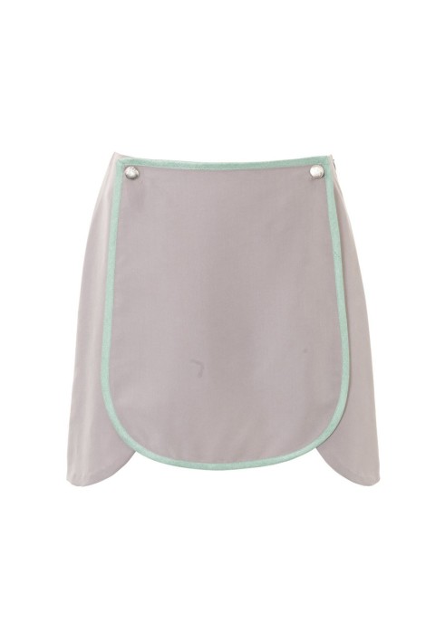 Pattern Mini skirt with removable detail (Burda 2/2016, pattern number 120 A)
