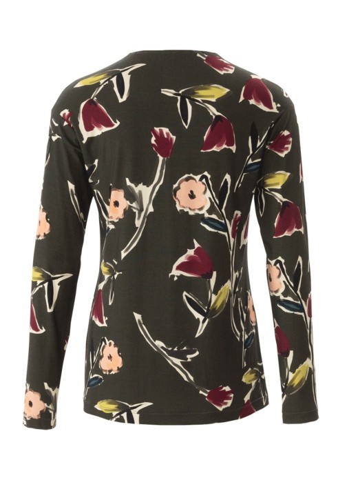 Pattern Simple cut pullover with long sleeves (Burda 2/2018, pattern number 6367 A)
