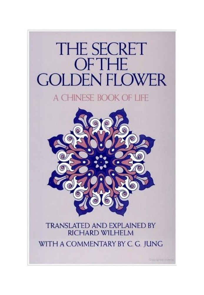 Book Tai Yi Chin Hua Pung Chin (Secrets of the Golden Flower)