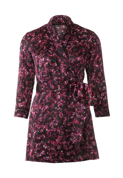 Pattern Shirt cut blouse with belt (Burda 2/2019, pattern number 6285 A)