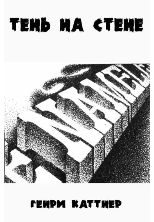 Книга Тень на стене