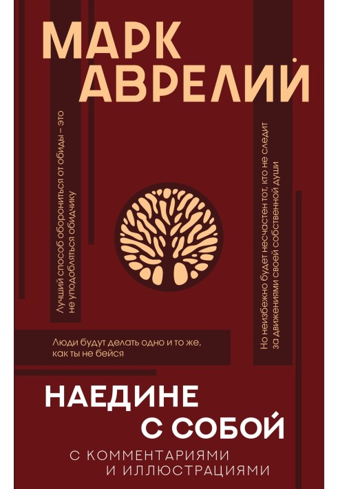 Книга Наедине с собой (с комментариями и иллюстрациями)