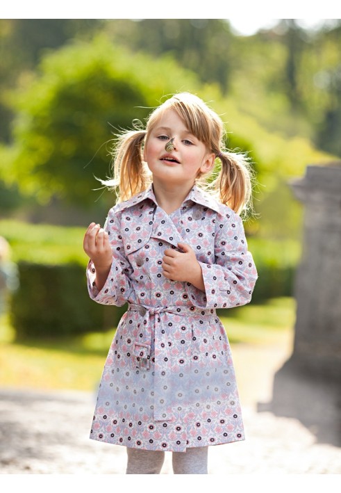 Pattern Trench coat with a flared collar (Burda 2/2010, pattern number 141 A)