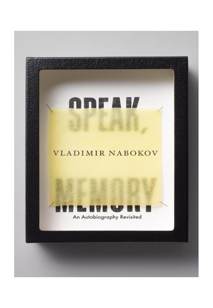 Book Speak, Memory: An Autobiography Revisited