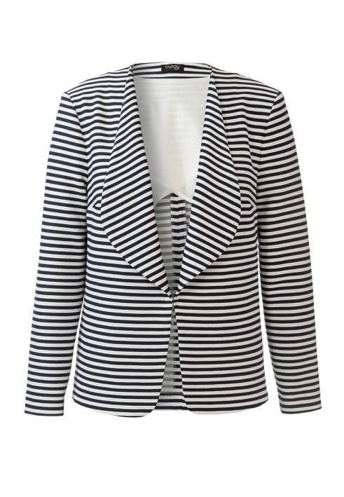 Pattern Knitted jacket with rounded lapels (Burda 2/2020, pattern number 122)