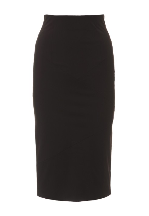 Pattern Pencil skirt with patch zipper in the back seam (Burda 2/2012, pattern number 121 A)