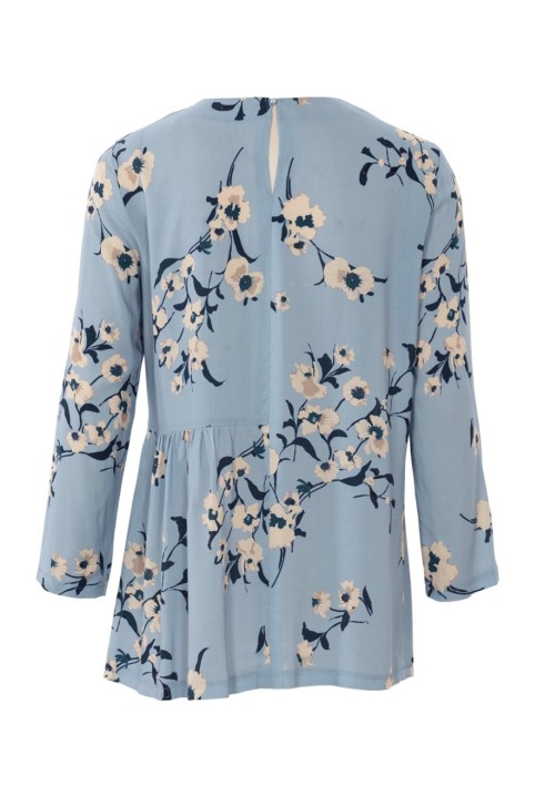 Pattern Blouse with frill and asymmetrical detail (Burda 2/2018, pattern number 6354 B)