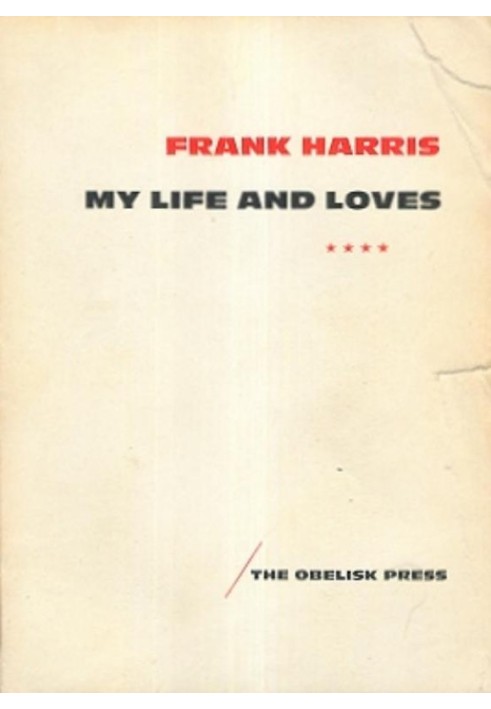 Book My Life and Loves, Book 1