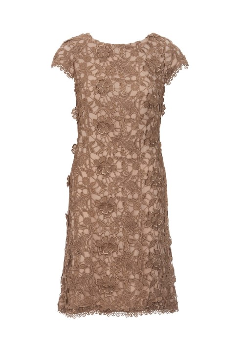 Pattern Lace dress with short sleeves (Burda 9/2012, pattern number 108)