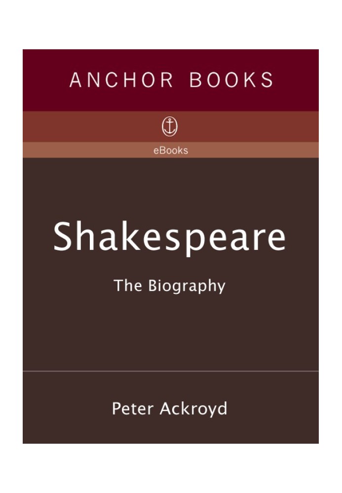 Book Shakespeare: The Biography