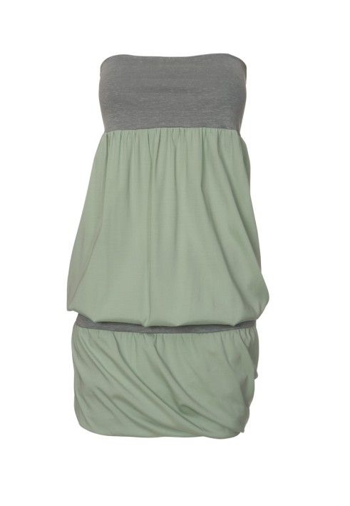 Pattern Bandeau dress with balloon skirt (Burda 7/2011, pattern number 126)
