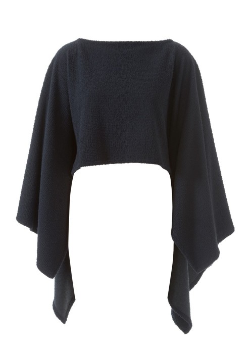 Pattern Poncho with a shortened front (Burda 12/2014, pattern number 126)
