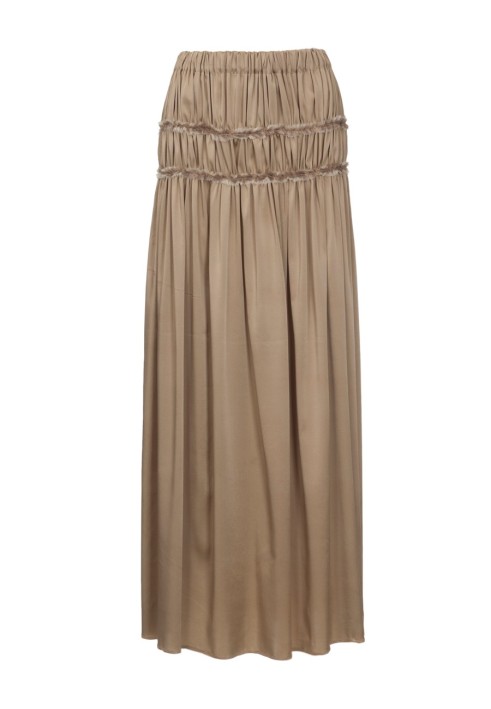 Pattern Maxi skirt with ruffles (Burda 1/2012, pattern number 117)