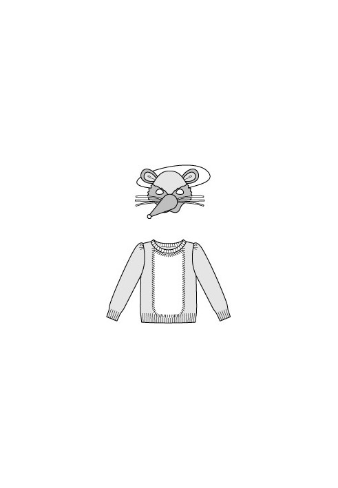 Pattern Suit "Rat" (Burda 1/2013, pattern number 153)