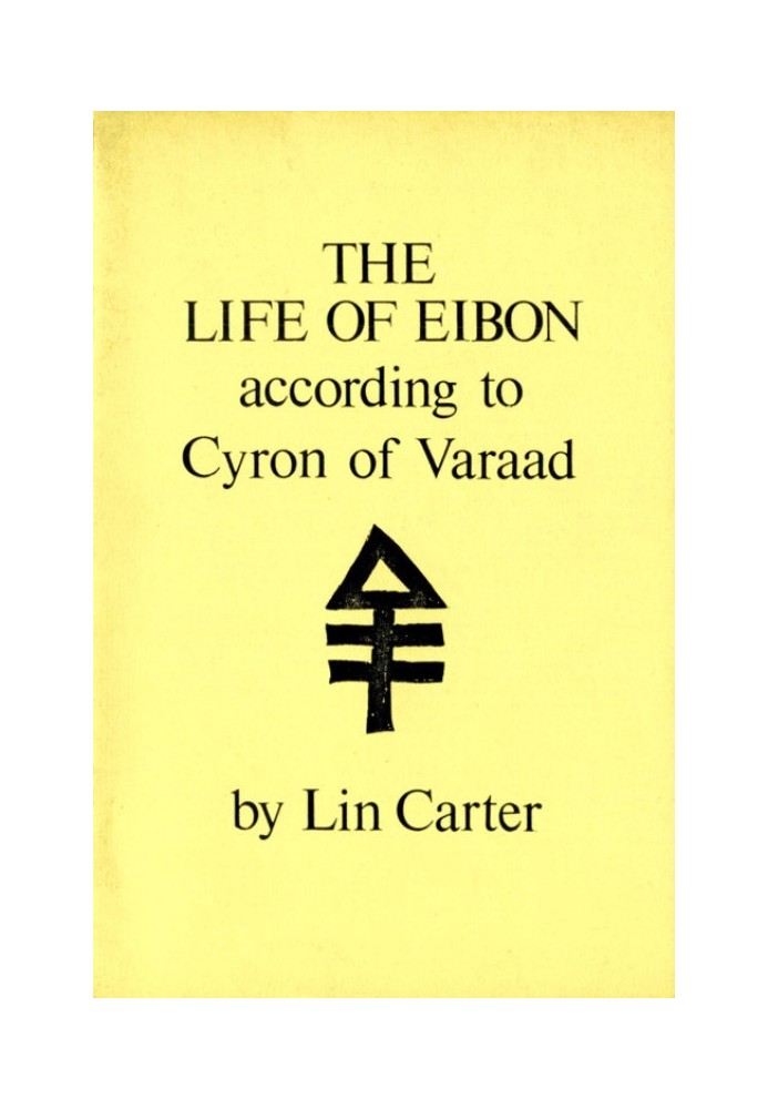 Book The Life of Eibon