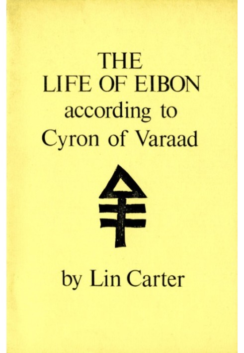 Book The Life of Eibon