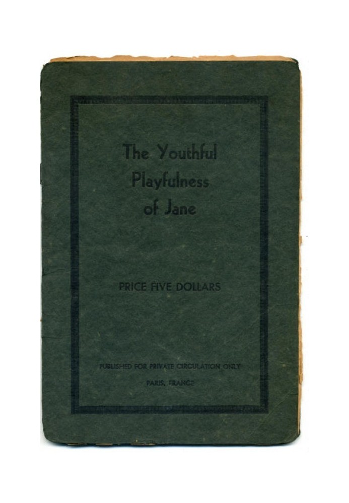Book The youthful playfulness of Jane