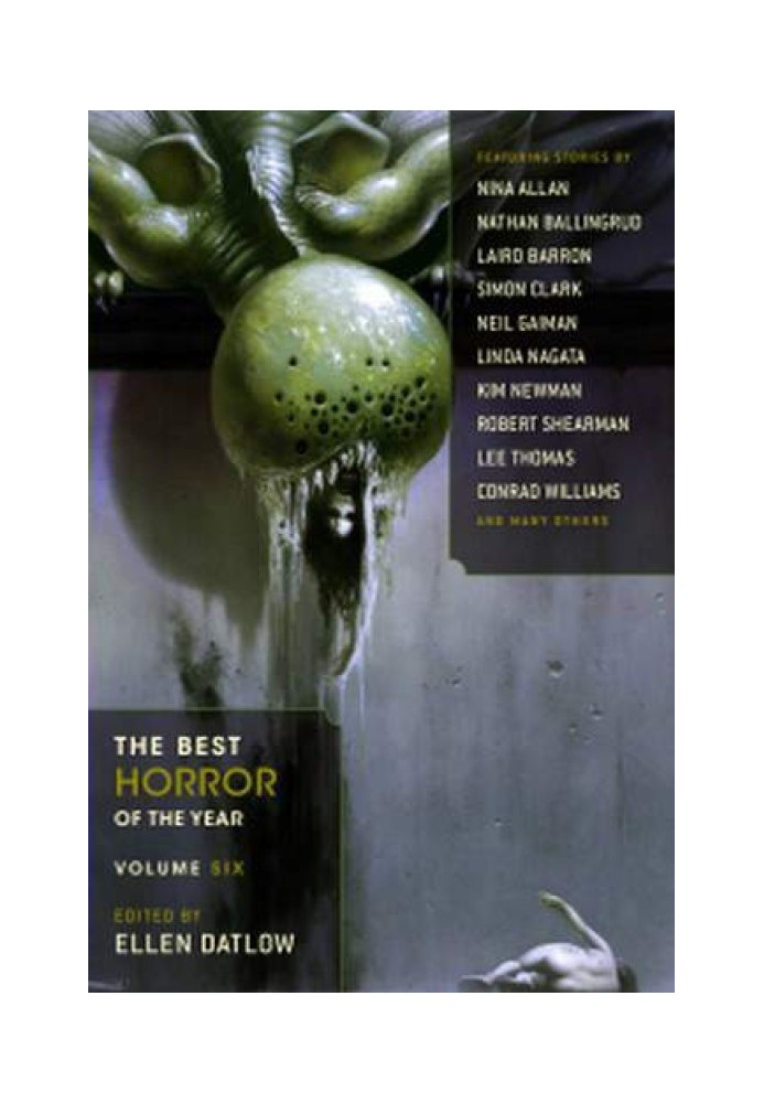 Book The Best Horror of the Year. Volume 6