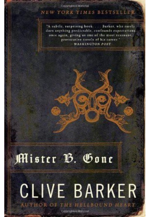 Book Mister B. Gone