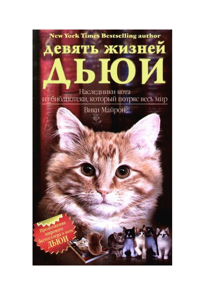 Book The Nine Lives of Dewey. The heirs of the library cat who shocked the whole world