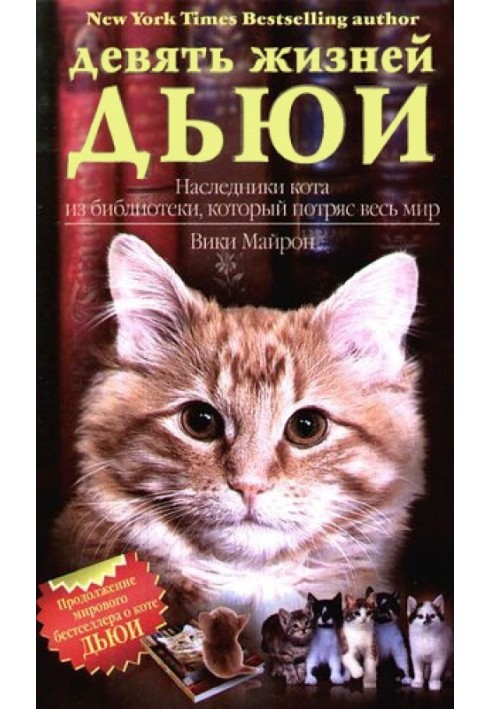 Book The Nine Lives of Dewey. The heirs of the library cat who shocked the whole world