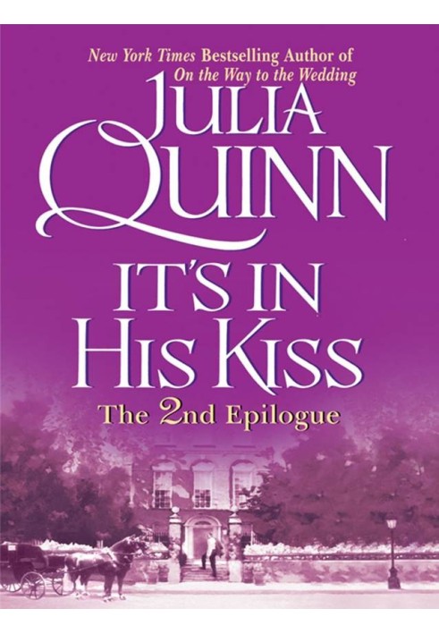 Book It’s In His Kiss Epilogue II