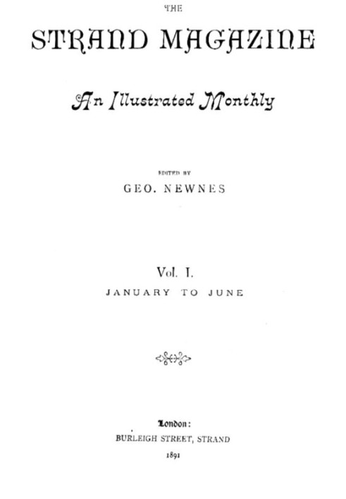 Book The Strand Magazine, Vol. 01, No. 05, May 1891 An Illustrated Monthly