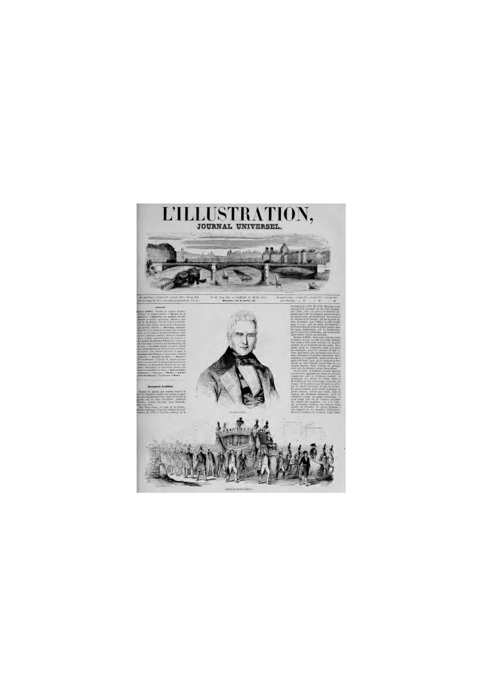 Книга L'Illustration, № 0066, 1 червня 1844 р