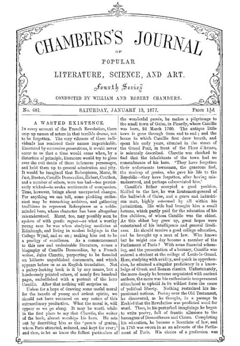 Book Chambers's Journal of Popular Literature, Science, and Art, No. 681 January 13, 1877