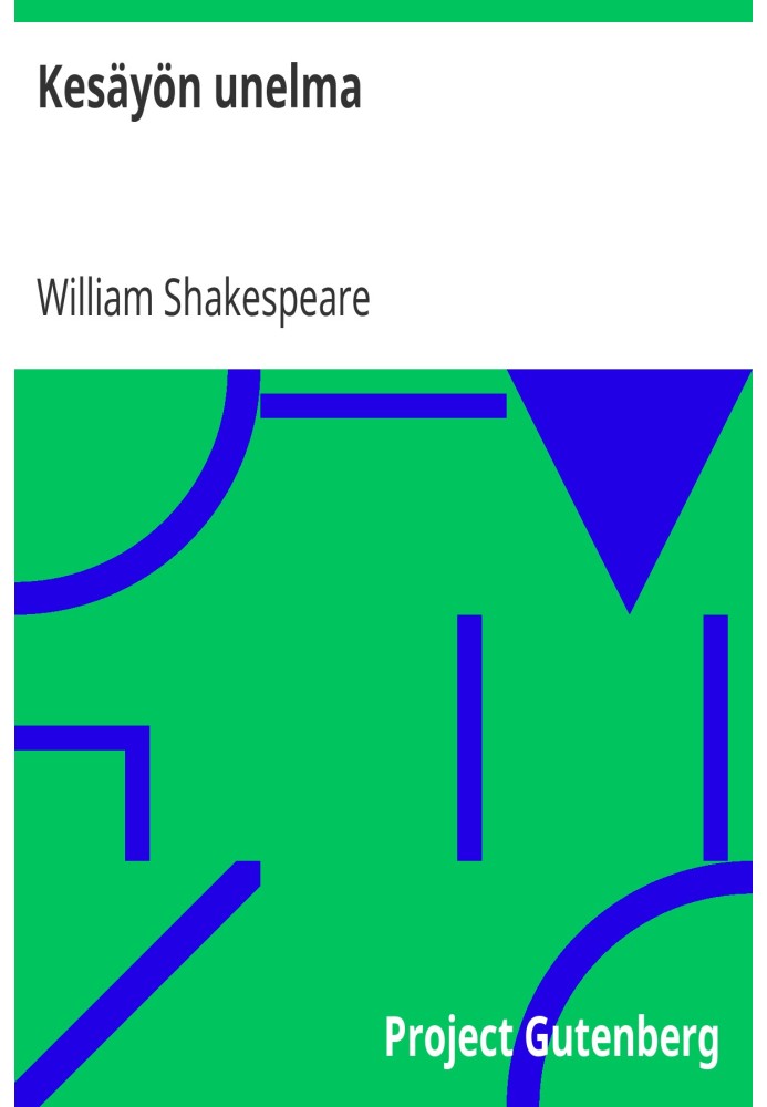Book A Midsummer Night's Dream