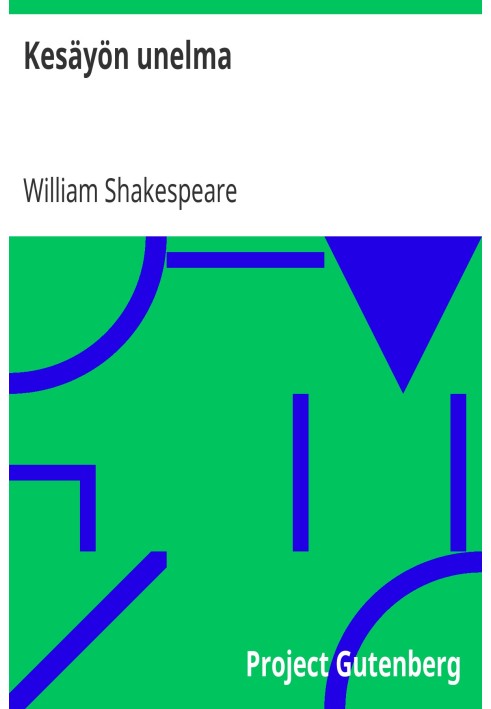 Book A Midsummer Night's Dream