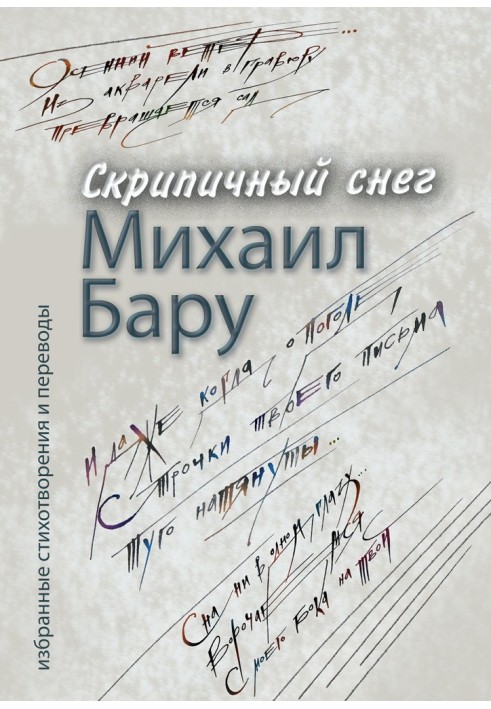 Book Violin snow