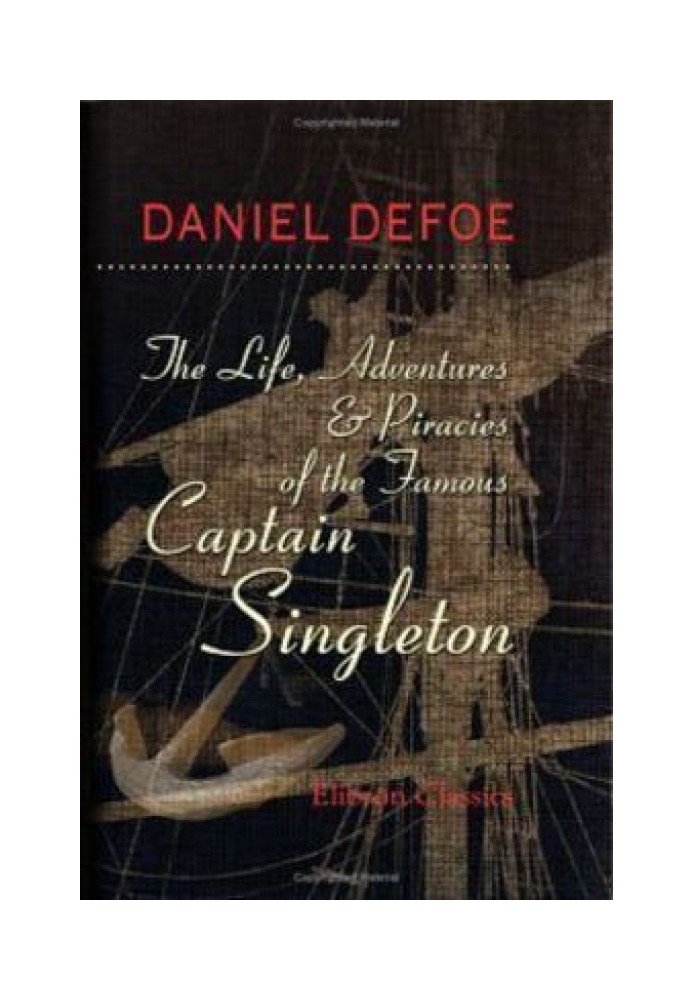 Book The Life, Adventures & Piracies of the Famous Captain Singleton