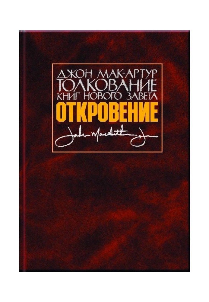 Book Interpretation of books of New Testament. Revelation