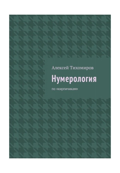 Книга Нумерология. По «кирпичикам»
