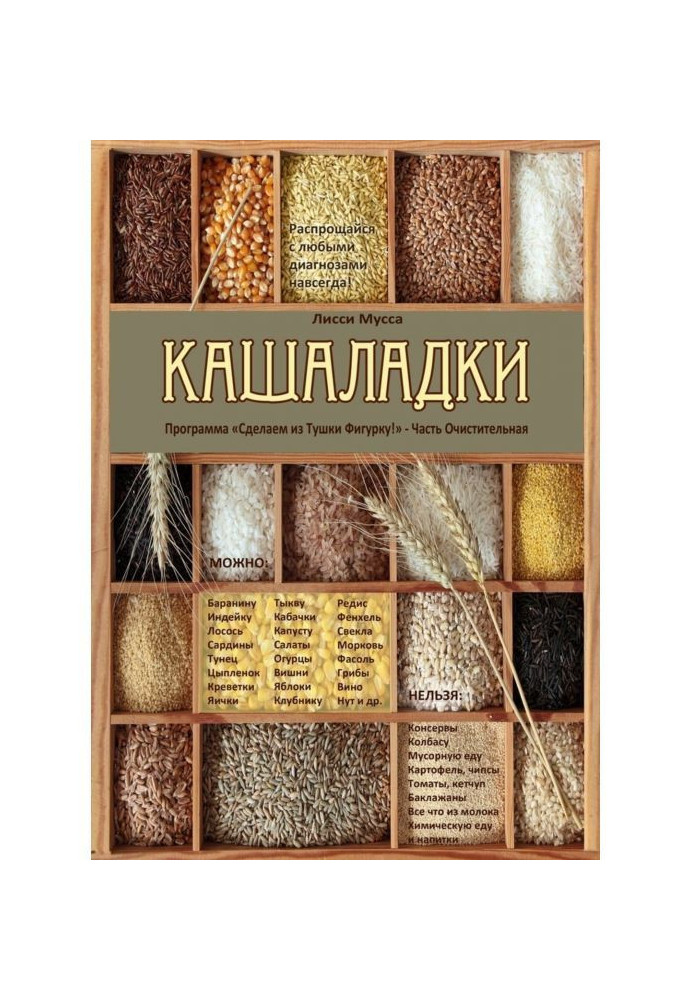 Книга Кашаладки. Программа «Сделаем из Тушки Фигурку!» Часть Очистительная