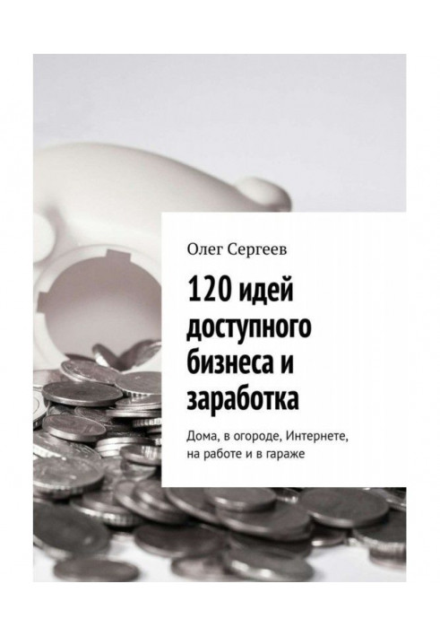 Книга 120 идей доступного бизнеса и заработка. Дома, в огороде, Интернете, на работе и в гараже