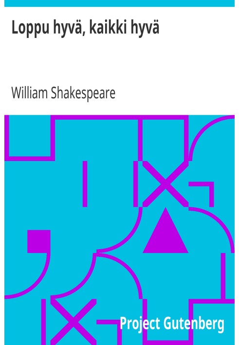 Book All's well, all's well