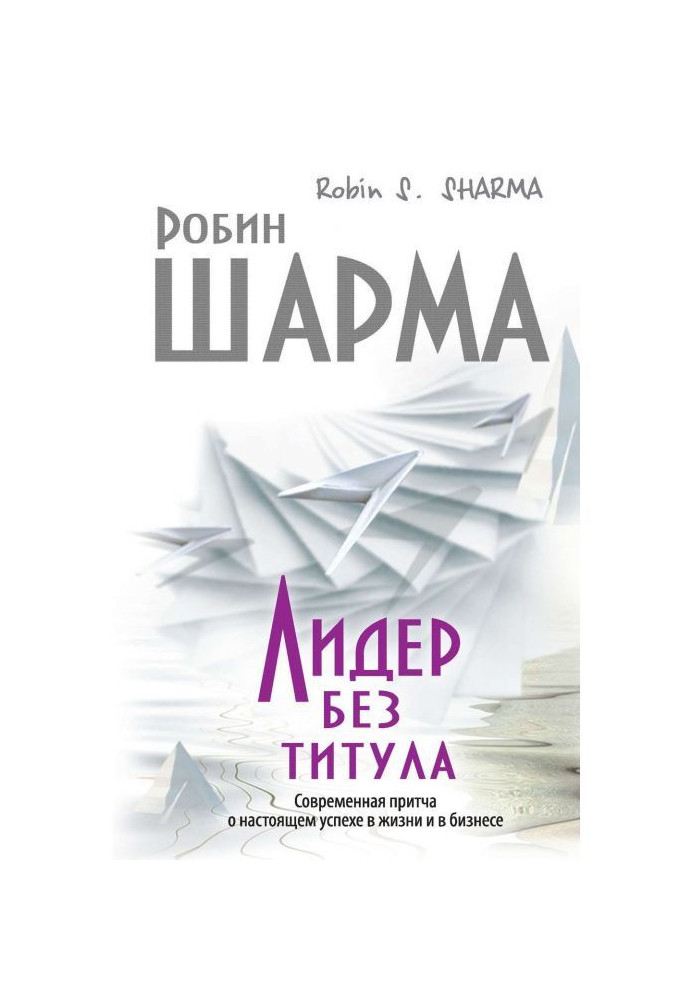 Book Leader without a title. Modern parable about the real success with life and in business