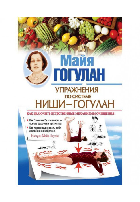 Book Nishi-Gogulan exercises. How to enable natural cleansing mechanisms. Maya Gogulan's settings