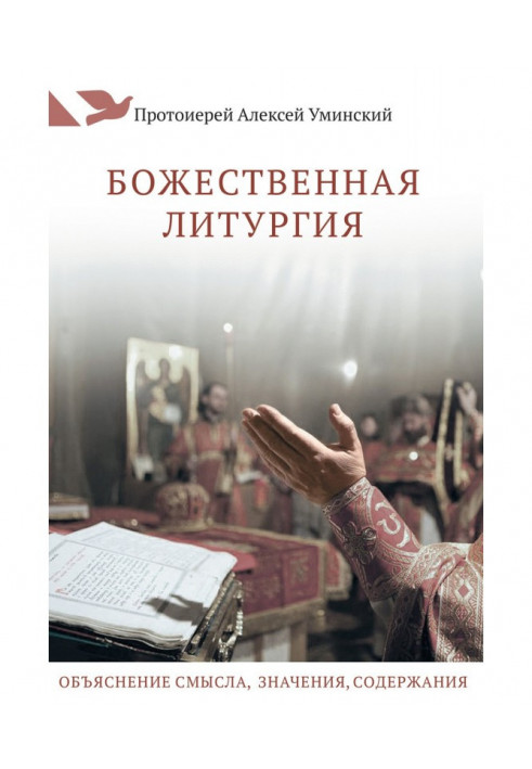 Book Divine Liturgy. Explanation of sense, value, maintenance