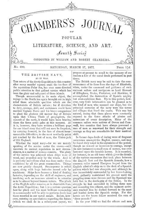 Book Chambers's Journal of Popular Literature, Science, and Art, No.690 March 17, 1877