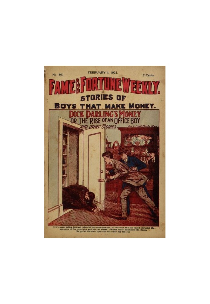 Book Dick Darling's Money; or, The Rise of an Office Boy; and Other Stories